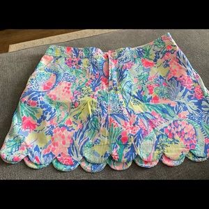 Lilly Pulitzer Mermaid’s Cove Scallop Skirt